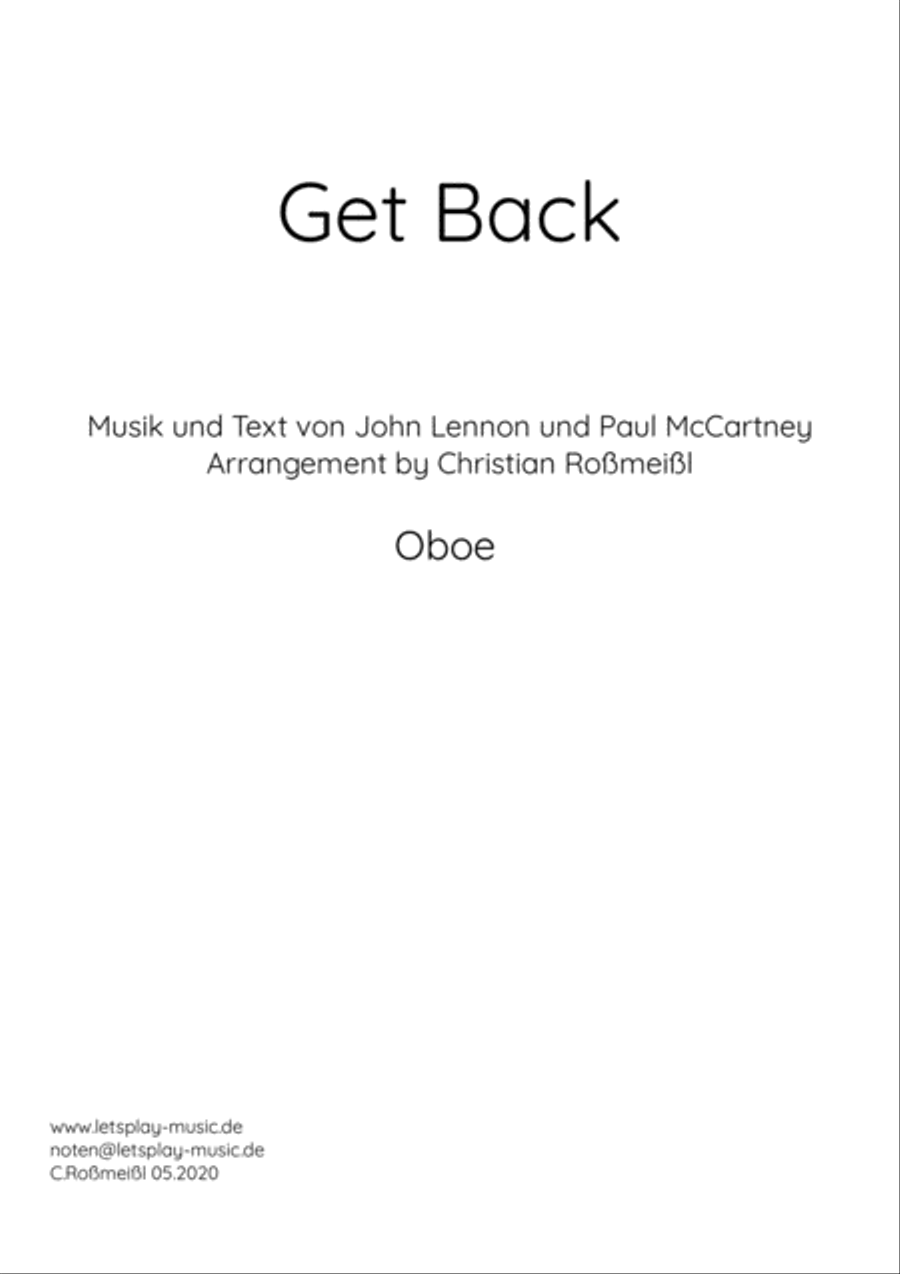 Get Back
