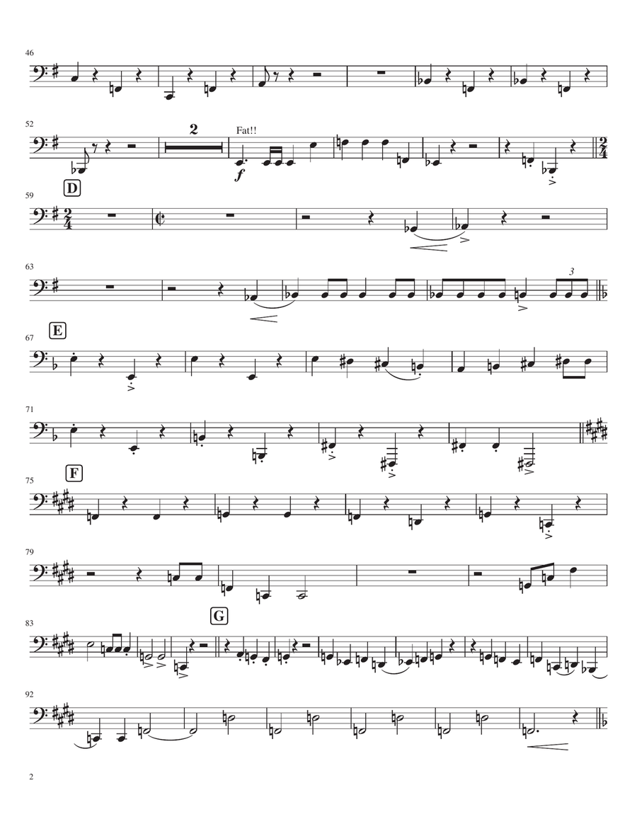 Parade of the Wooden Soldiers Fantasy - Tuba Brass Quintet scores gallery preview page 2