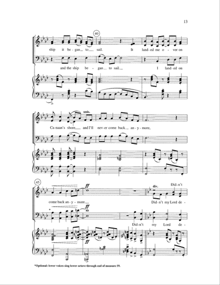 Easy Choir, Vol. 6 Choir scores gallery preview page 15