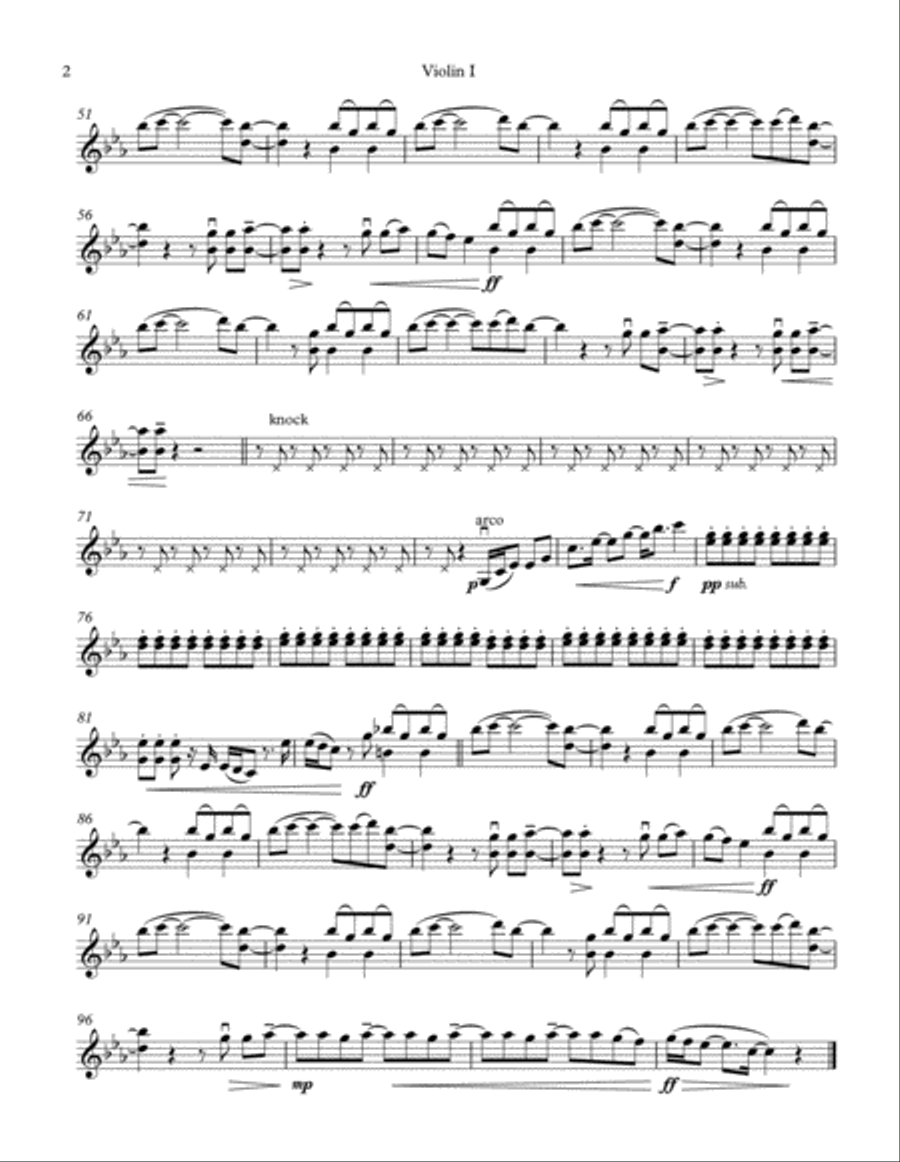 Rolling In The Deep String Quartet scores gallery preview page 2