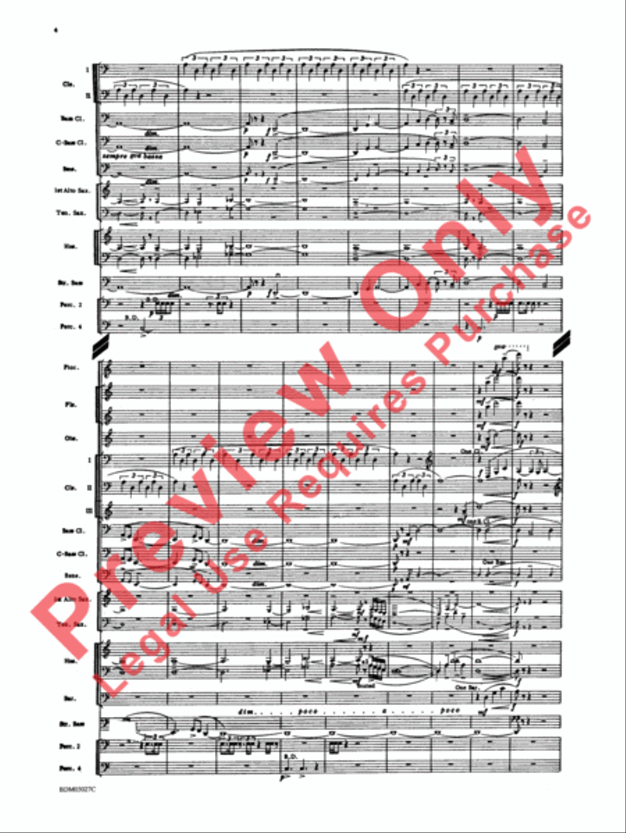 La Fiesta Mexicana Concert Band scores gallery preview page 7