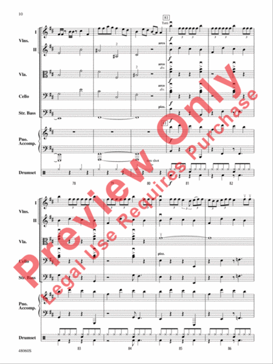 7 Rings String Orchestra scores gallery preview page 11