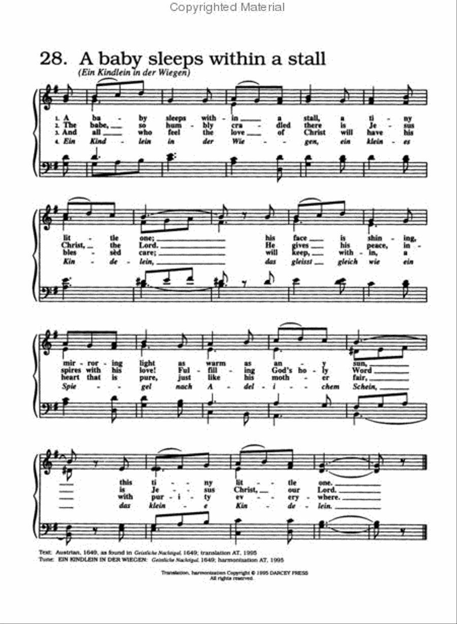 Christmas Carols for Friends and Families Voice scores gallery preview page 4