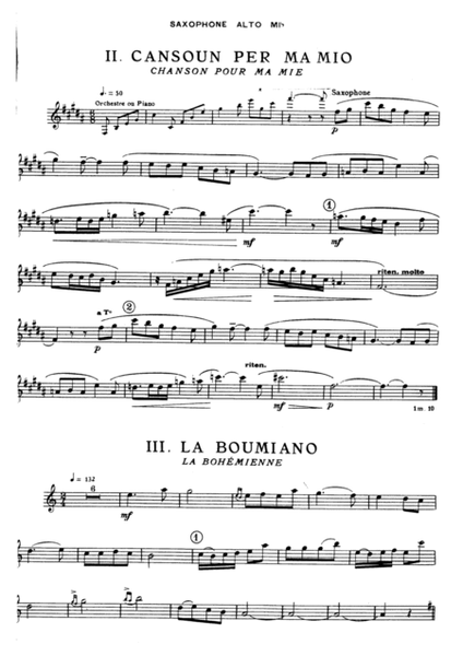 TABLEAUX DE PROVENCE - Paul Maurice (Sax Alto & Piano)