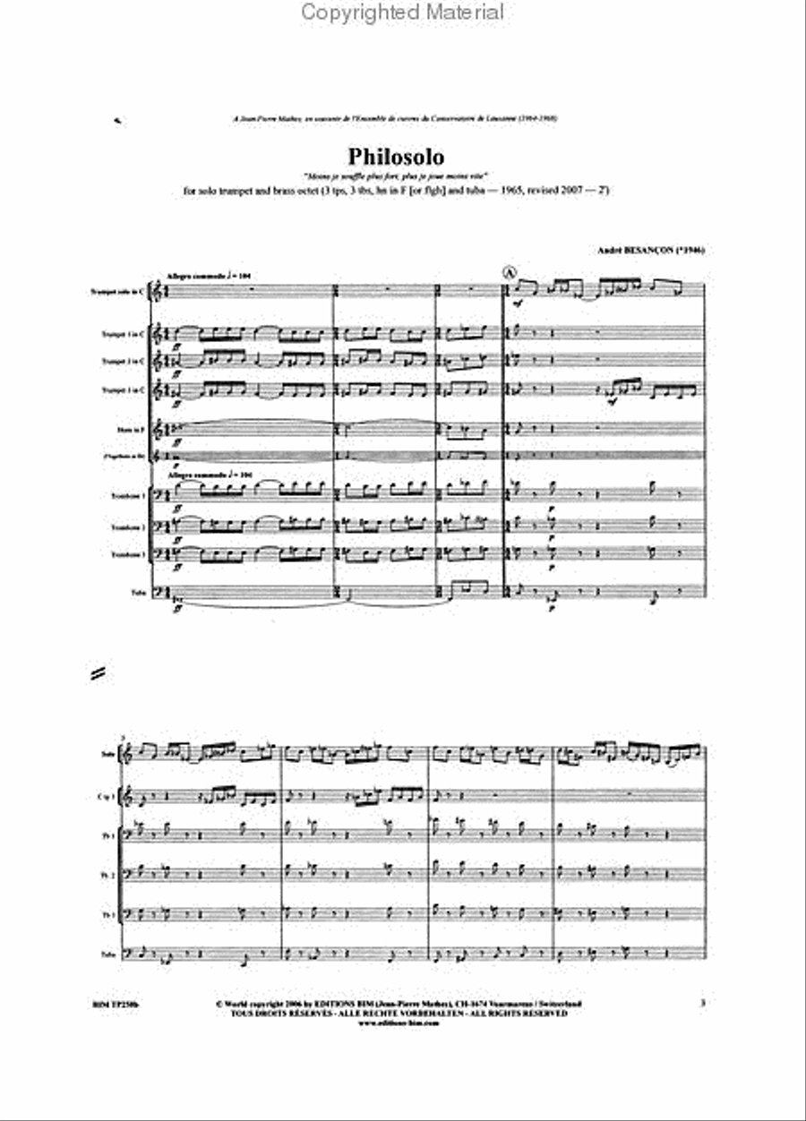 Philosolo Chamber Music scores gallery preview page 2