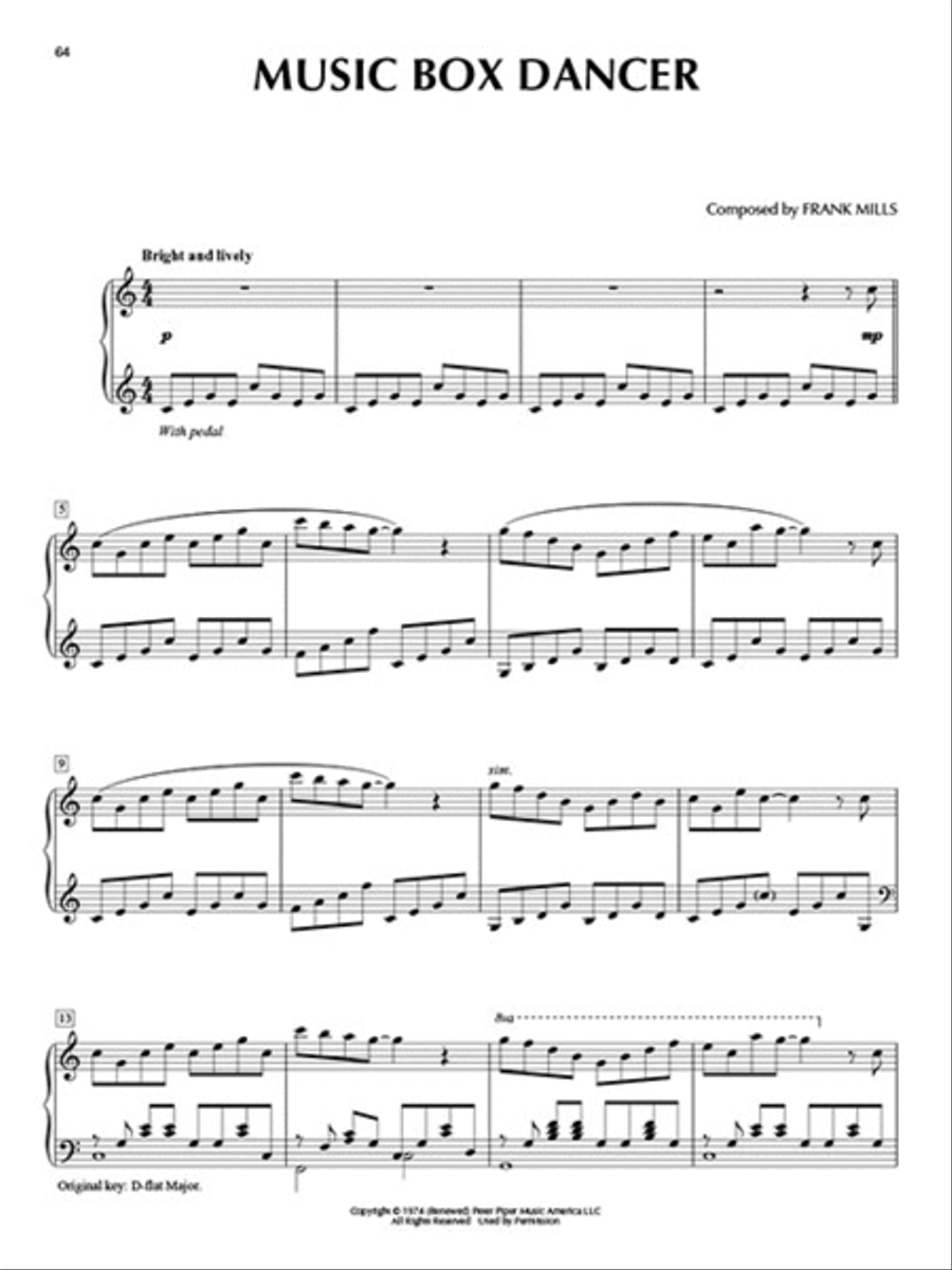 Beautiful Piano Instrumentals Piano Solo scores gallery preview page 5