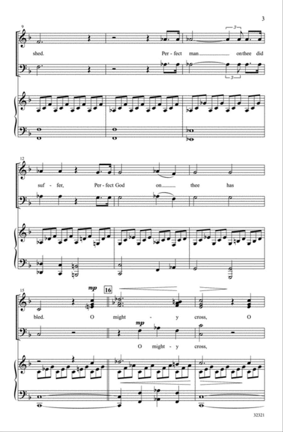 The Cross 4-Part scores gallery preview page 3