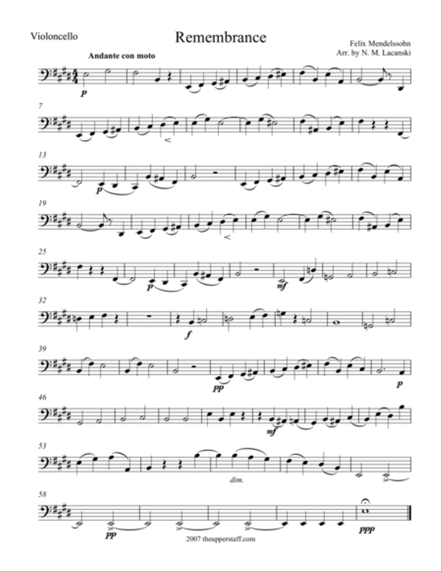 Remembrance String Orchestra scores gallery preview page 2
