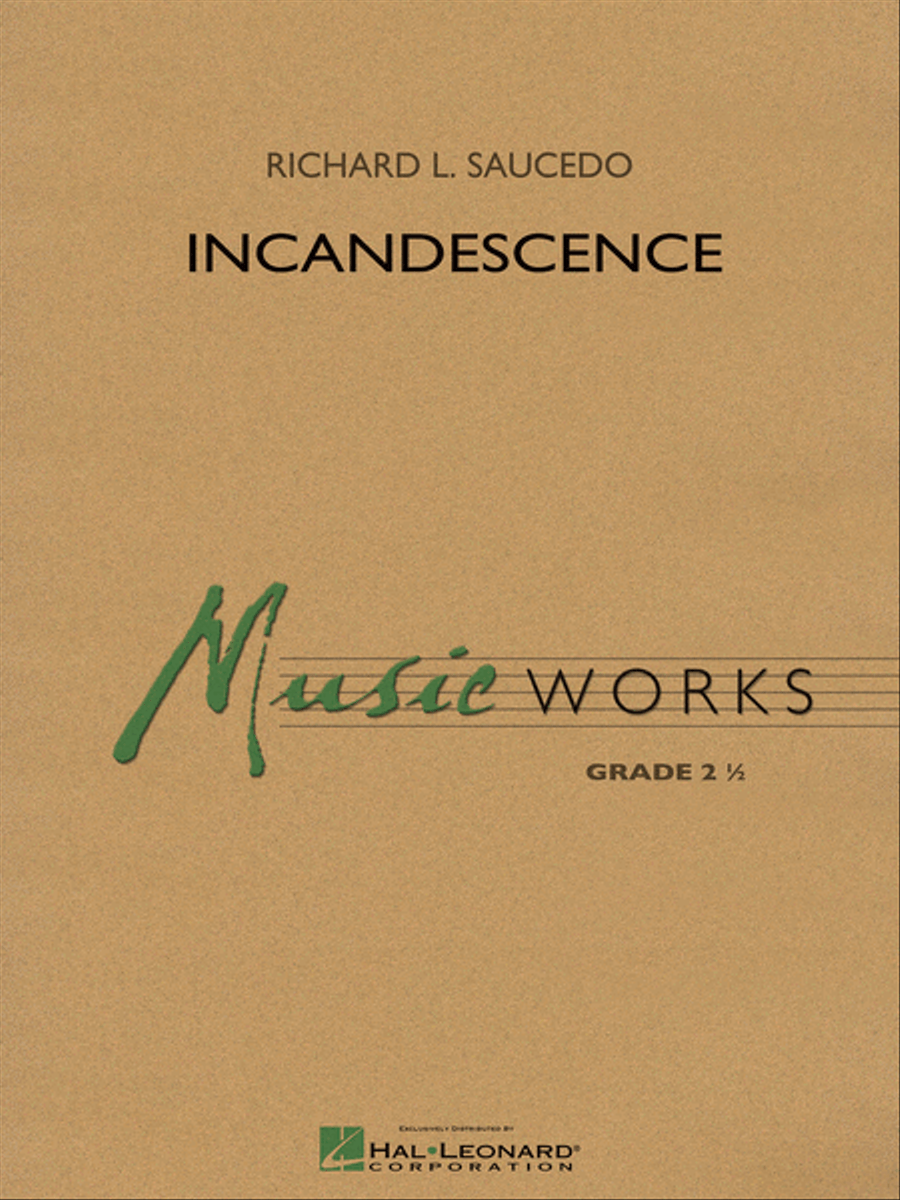 Incandescence Concert Band scores gallery preview page 1