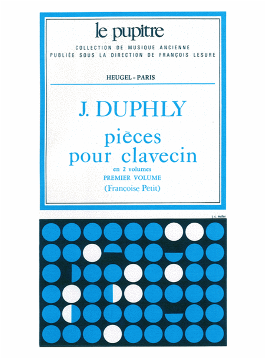Pieces Pour Clavecin Livres 1 Et 2 (lp1 Volume 1) Harpsichord scores gallery preview page 1