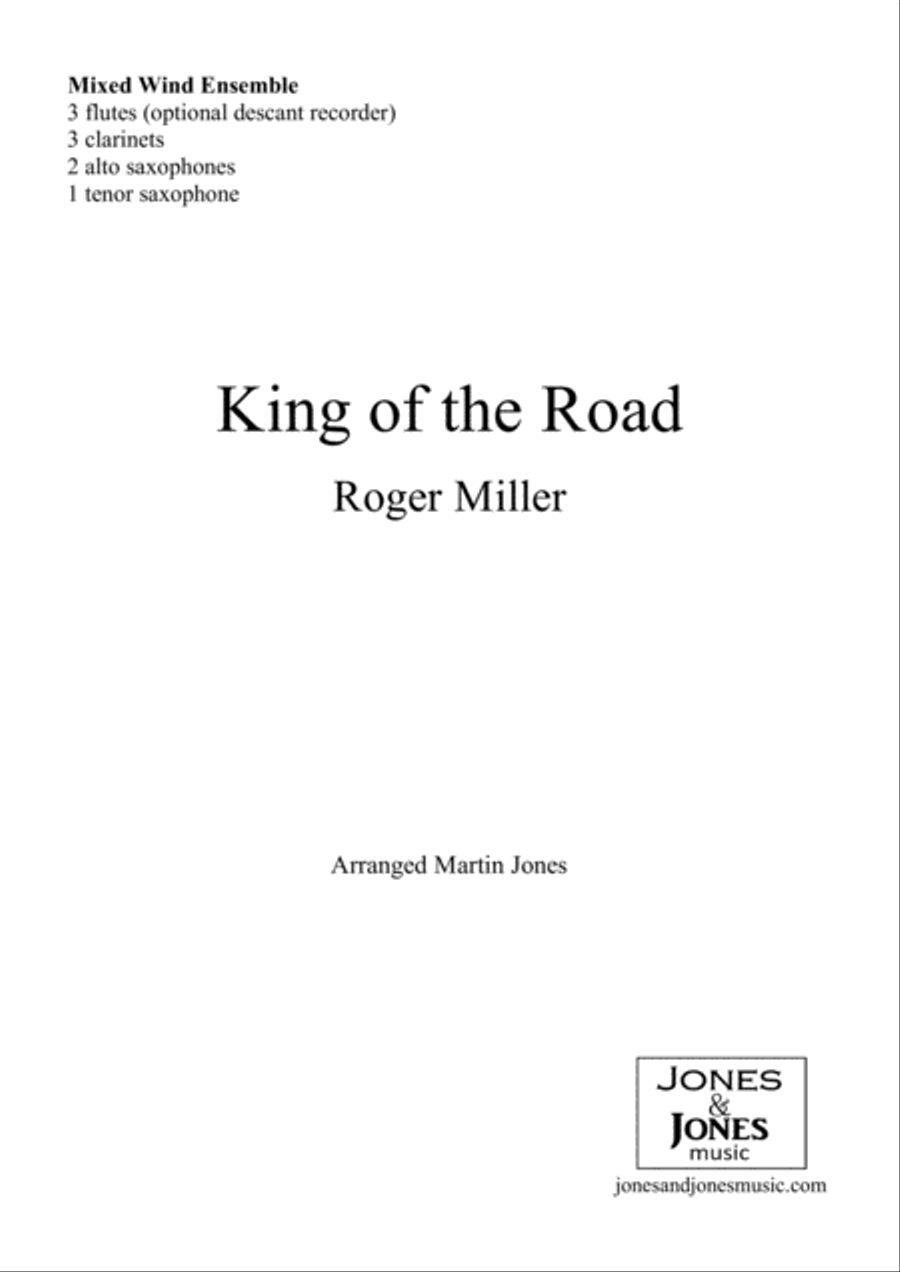 King Of The Road Small Ensemble scores gallery preview page 1