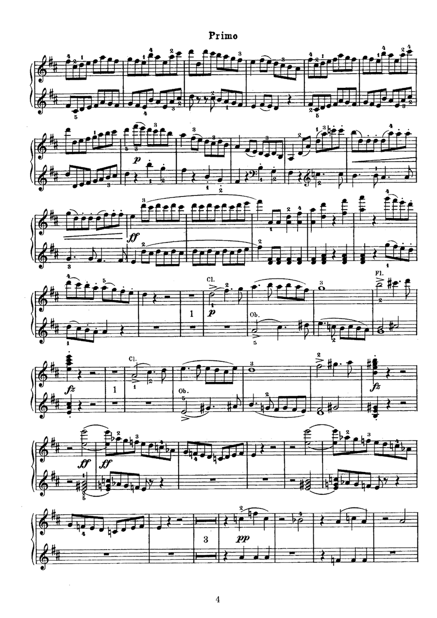 Glinka Russlan and Ludmilla Overture, for piano duet(1 piano, 4 hands), PG811