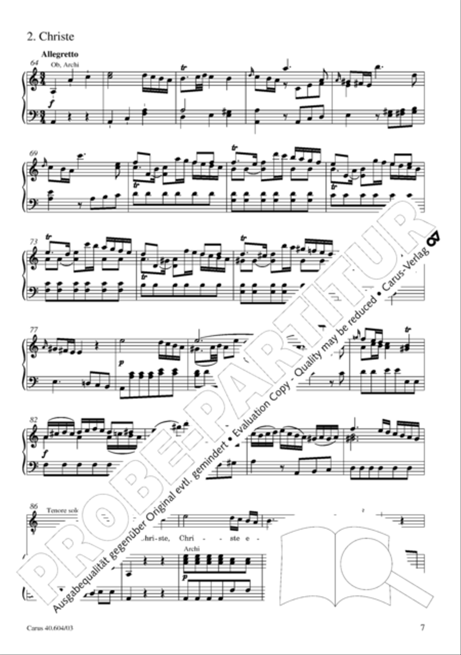 Grosse Mariazeller Messe in C 4-Part scores gallery preview page 16