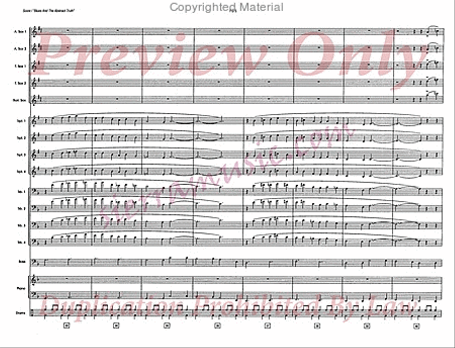 Blues And The Abstract Truth Big Band scores gallery preview page 6