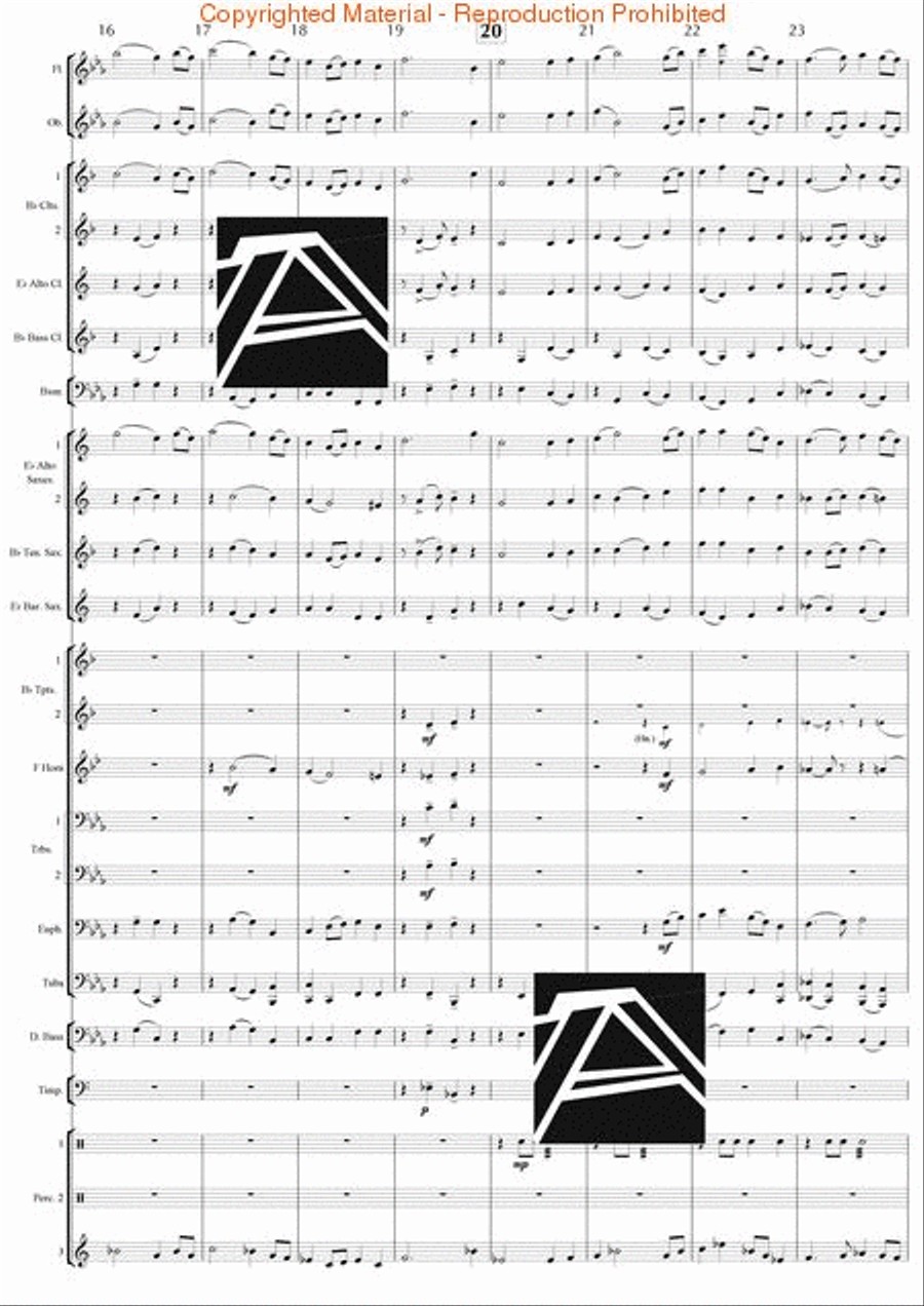 <br>Sheet music extract