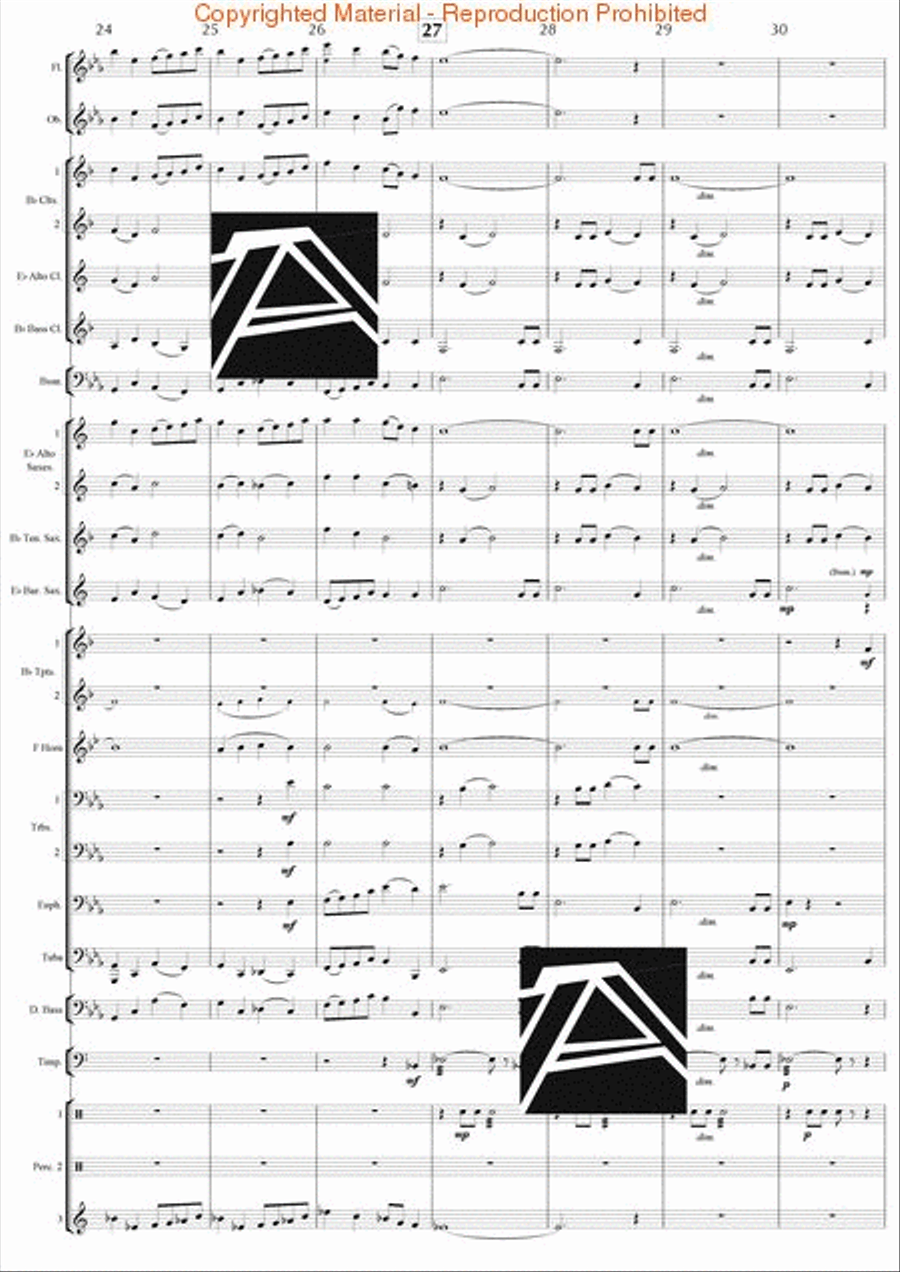 <br>Sheet music extract