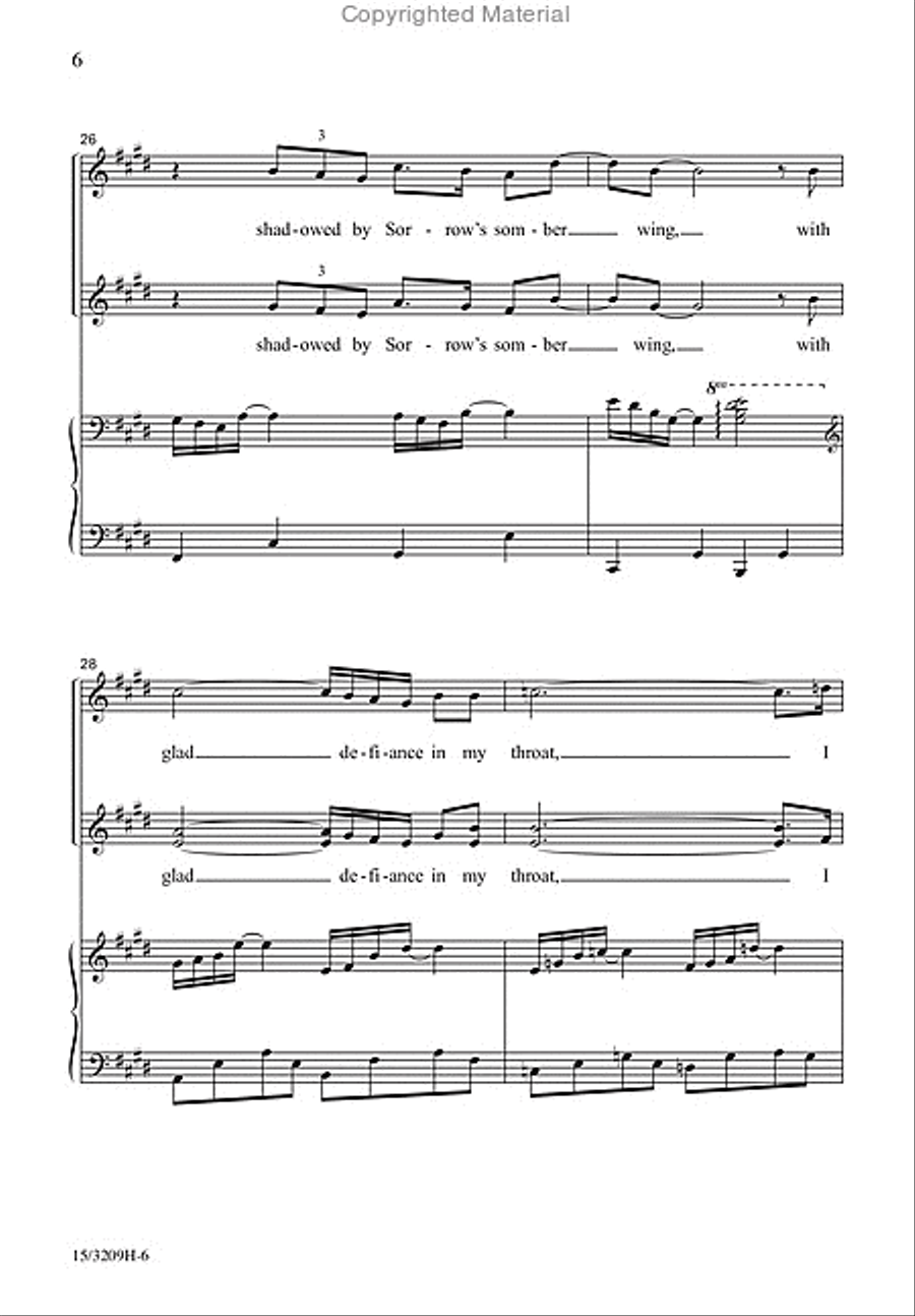 And I Can Sing SSAA scores gallery preview page 6