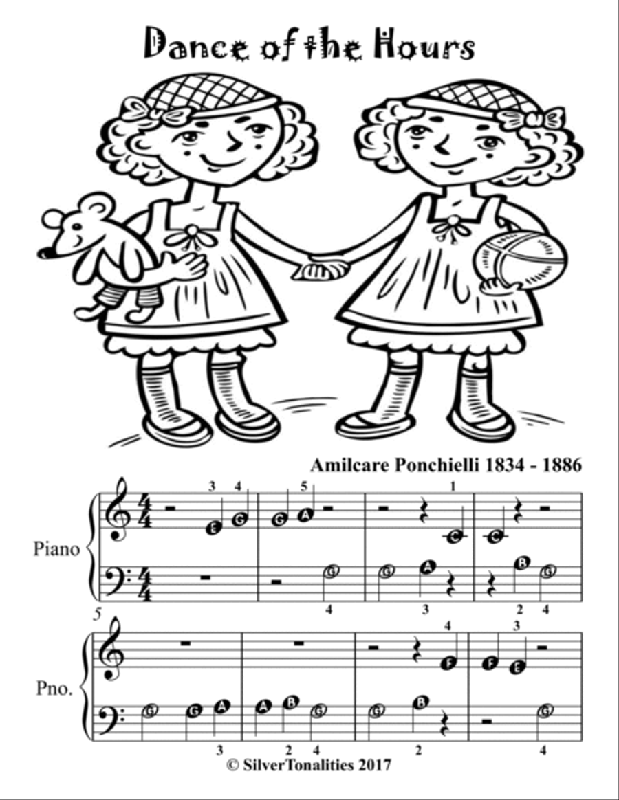 Dance of the Hours Beginner Piano Sheet Music Piano Method scores gallery preview page 2