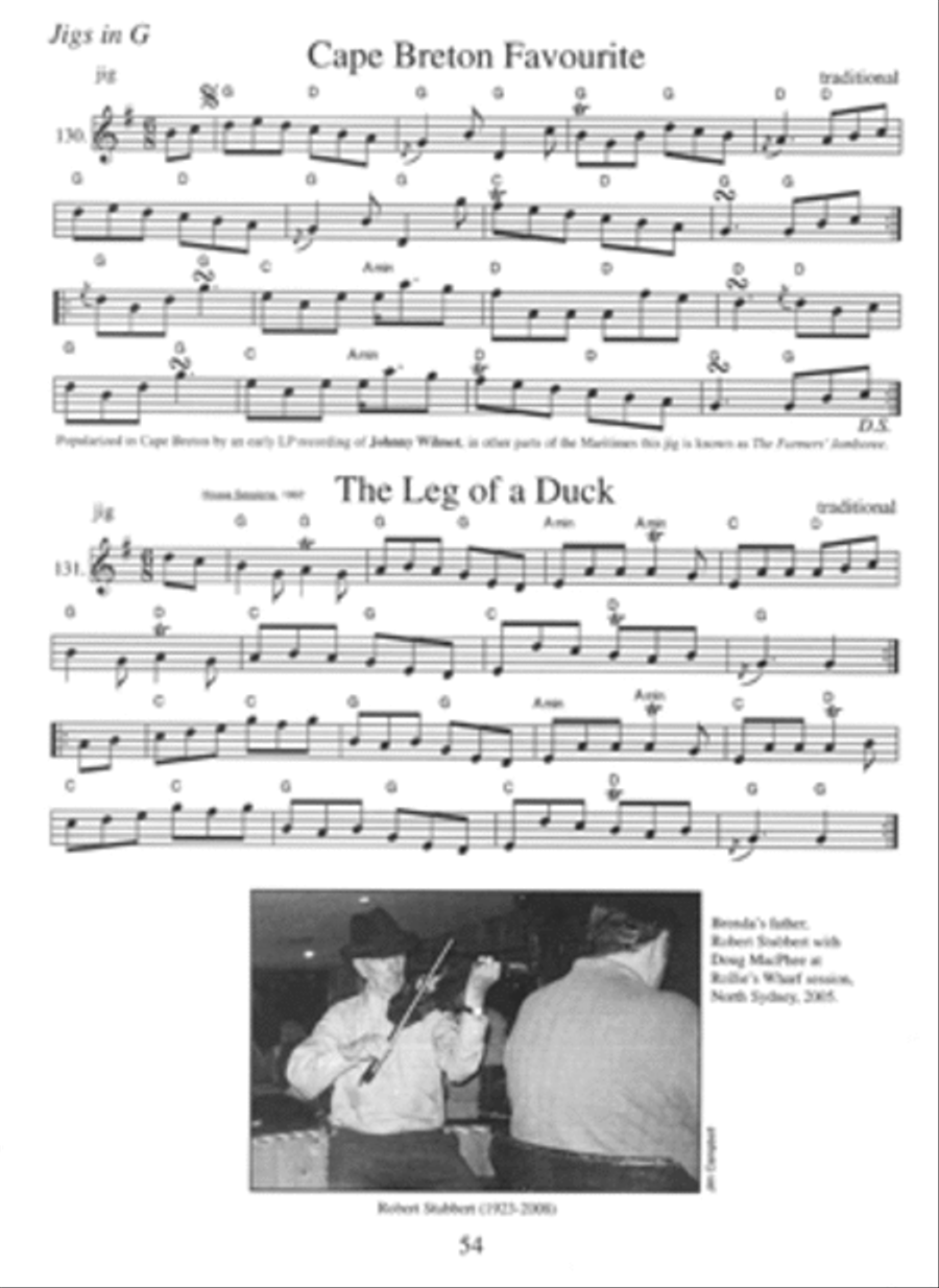 Brenda Stubbert's Collection of Fiddle Tunes Violin scores gallery preview page 4