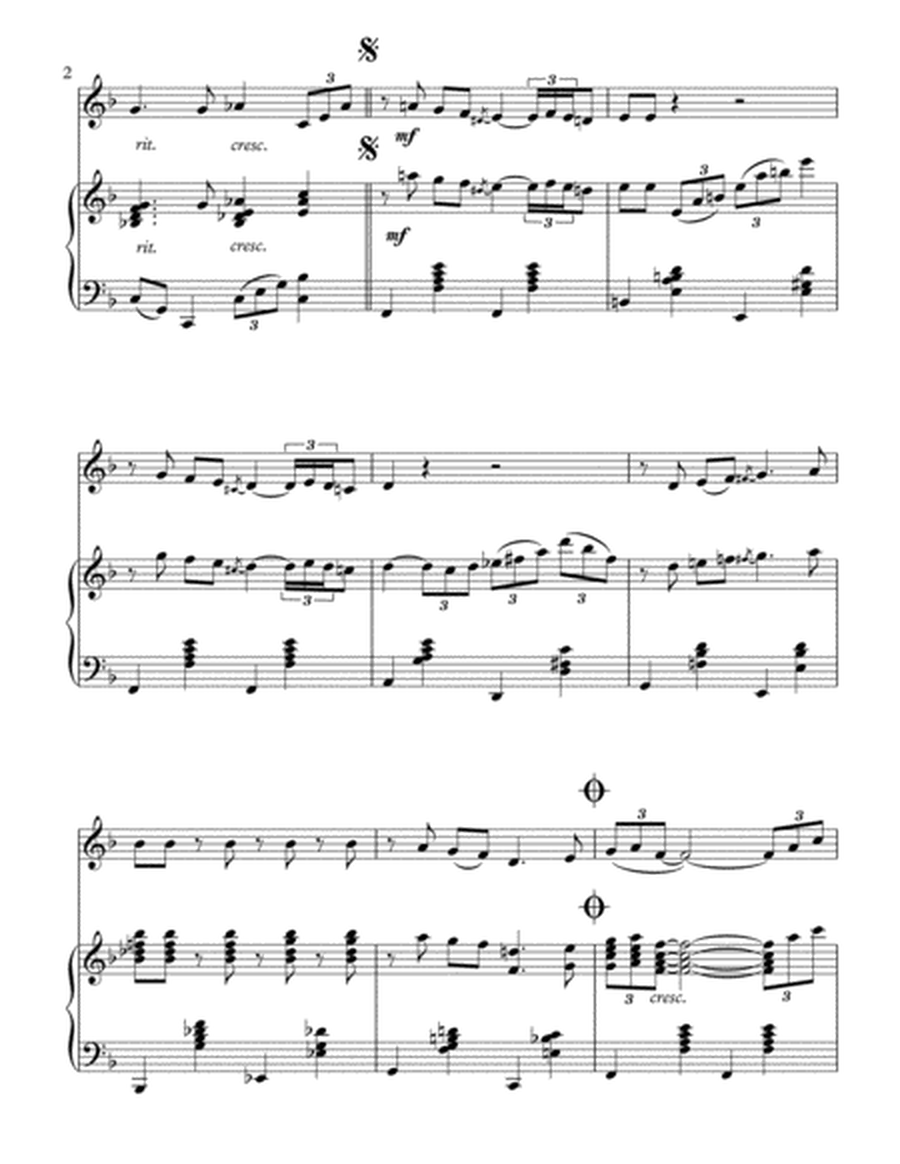 "Christmas In Hollywood"-Piano Background for Clarinet and Piano image number null