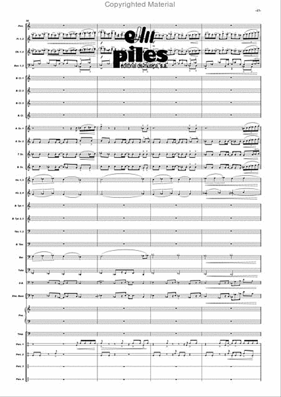 Duende Duende Concert Band scores gallery preview page 46