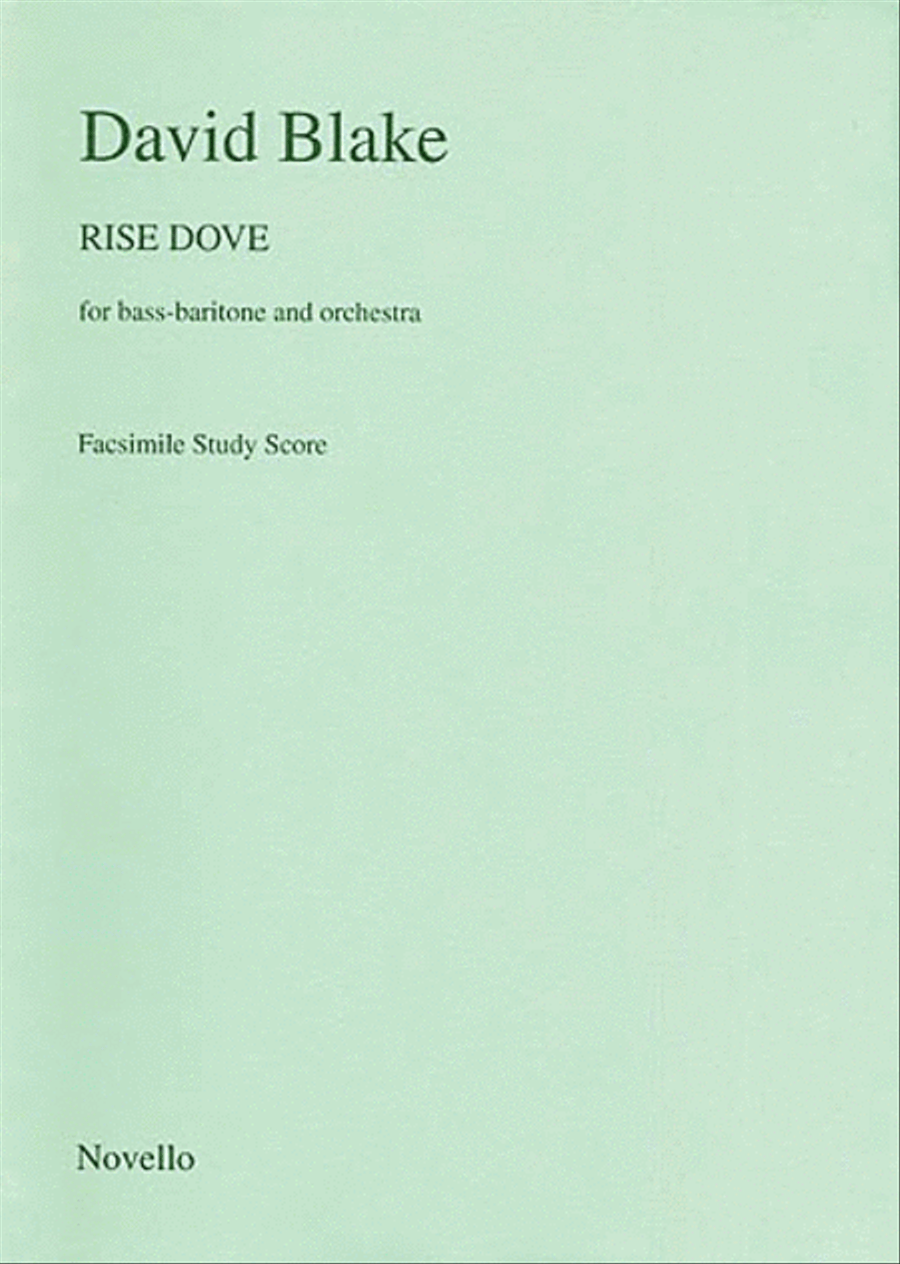 Blake Rise Dove F/s Orchestra scores gallery preview page 1