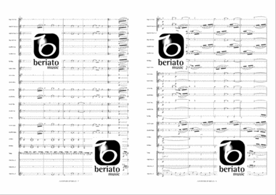 A Fanfare of Bells Brass Band scores gallery preview page 5