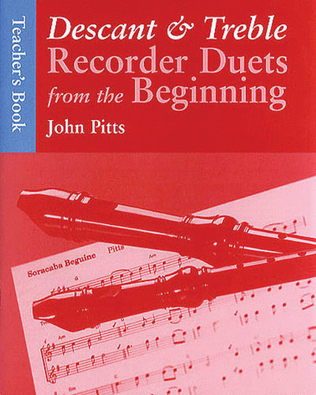 Book cover for Recorder Duets From The Beginning: Descant And Treble Teacher's Book