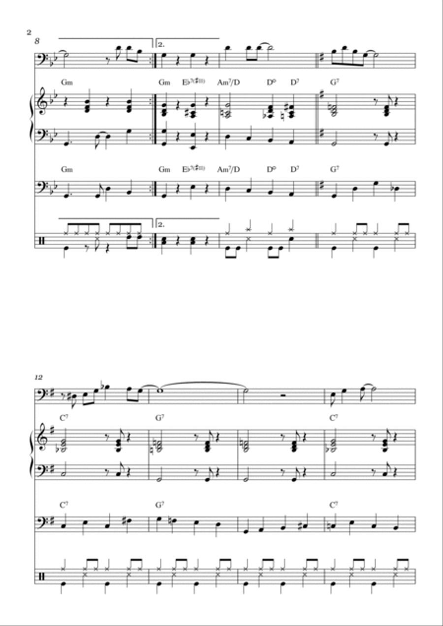 St. Louis Blues Small Ensemble scores gallery preview page 3