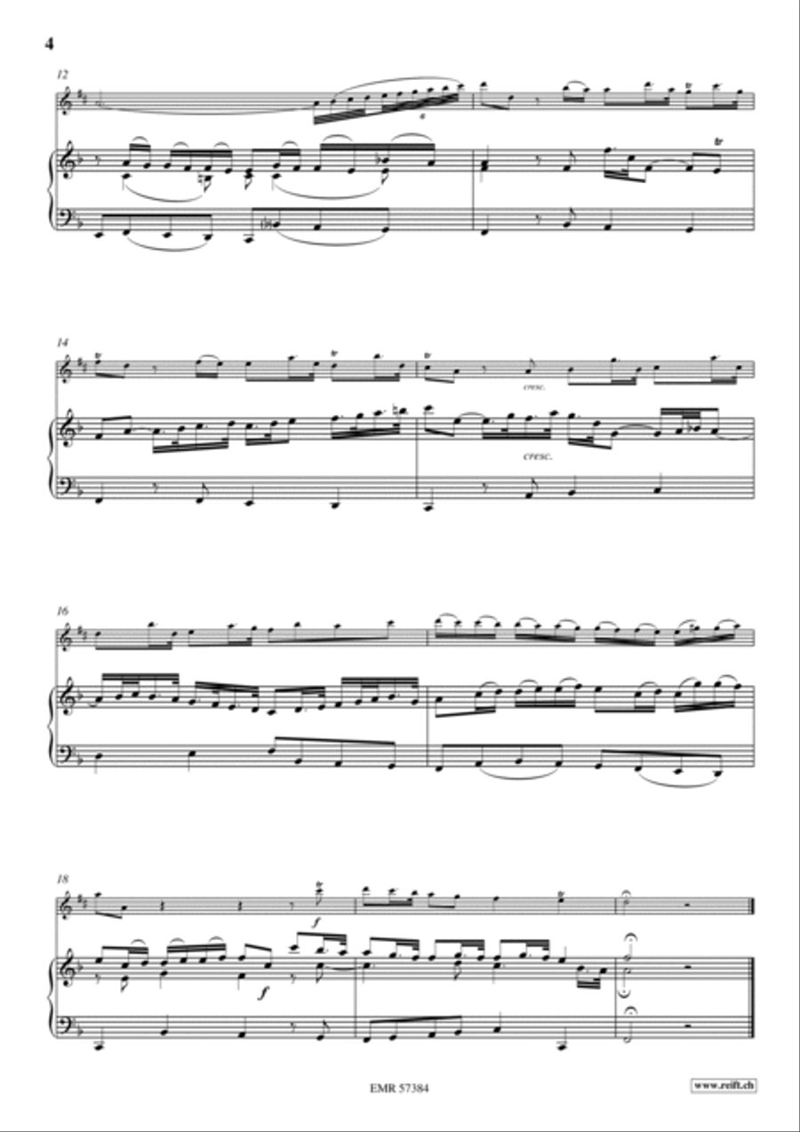 Sonata No. 3 Alto Saxophone scores gallery preview page 5