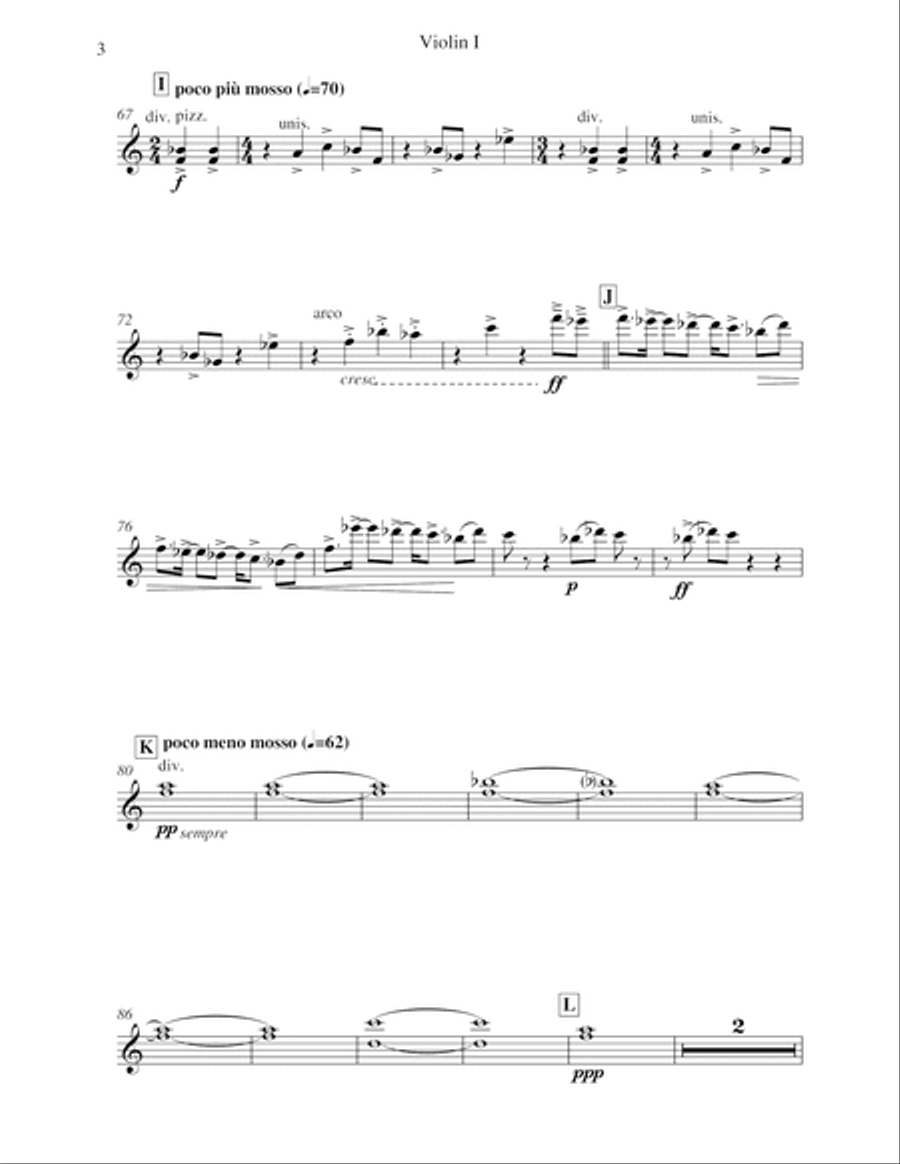 Treptow - for string orchestra. Complete instrumental parts String Orchestra scores gallery preview page 5
