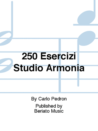 250 Esercizi Studio Armonia