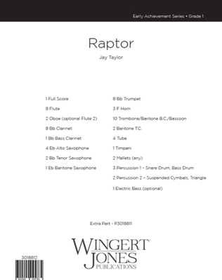 Raptor - Full Score