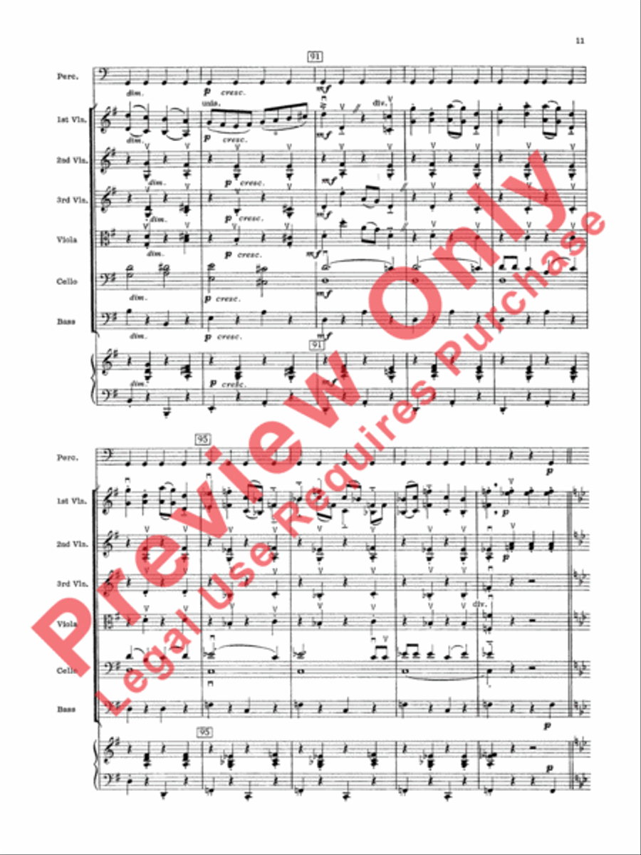Sleigh Ride Sleigh Ride String Orchestra scores gallery preview page 12