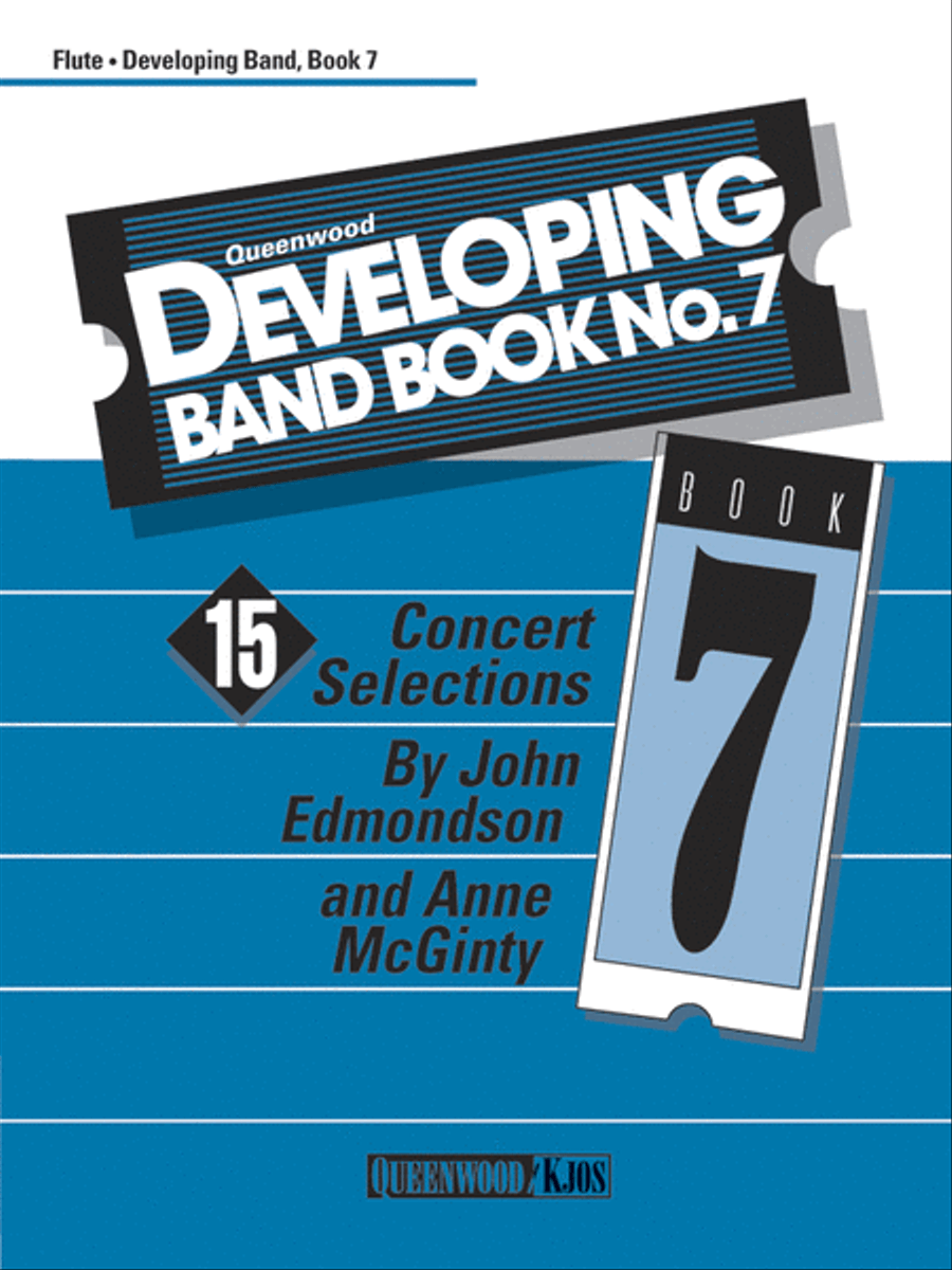 Developing Band Book No. 7 - Conductor Score/CD Concert Band Methods scores gallery preview page 1