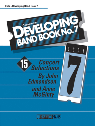 Book cover for Developing Band Book No. 7 - Conductor Score/CD