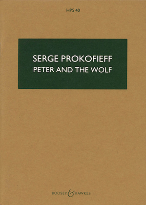 Book cover for Peter and the Wolf, Op. 67