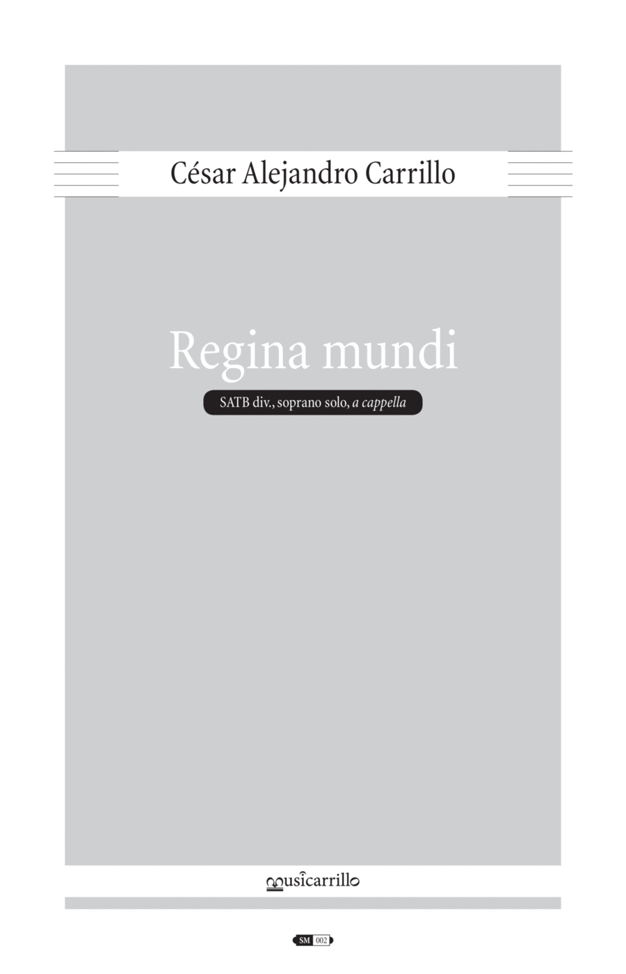 Regina mundi Divisi scores gallery preview page 1