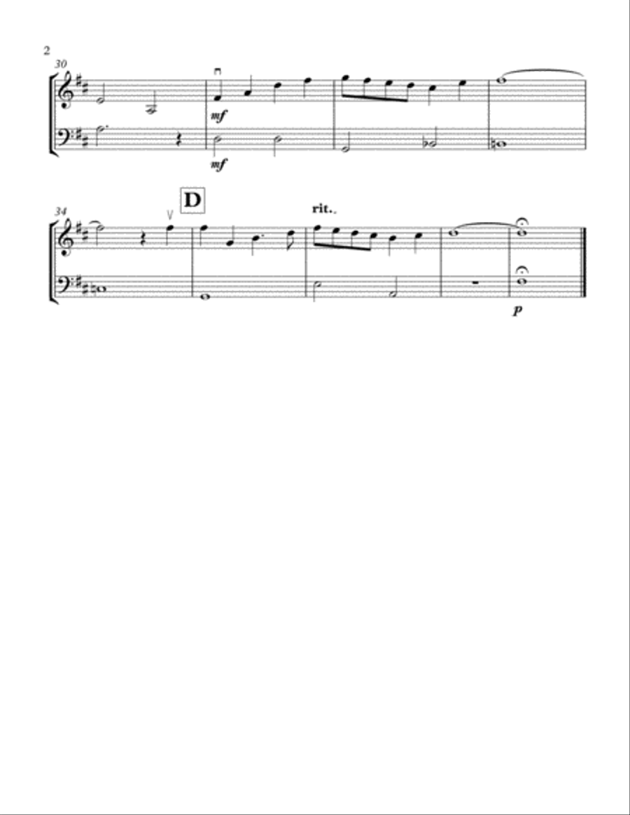 Have Yourself A Merry Little Christmas from MEET ME IN ST. LOUIS String Duet scores gallery preview page 3
