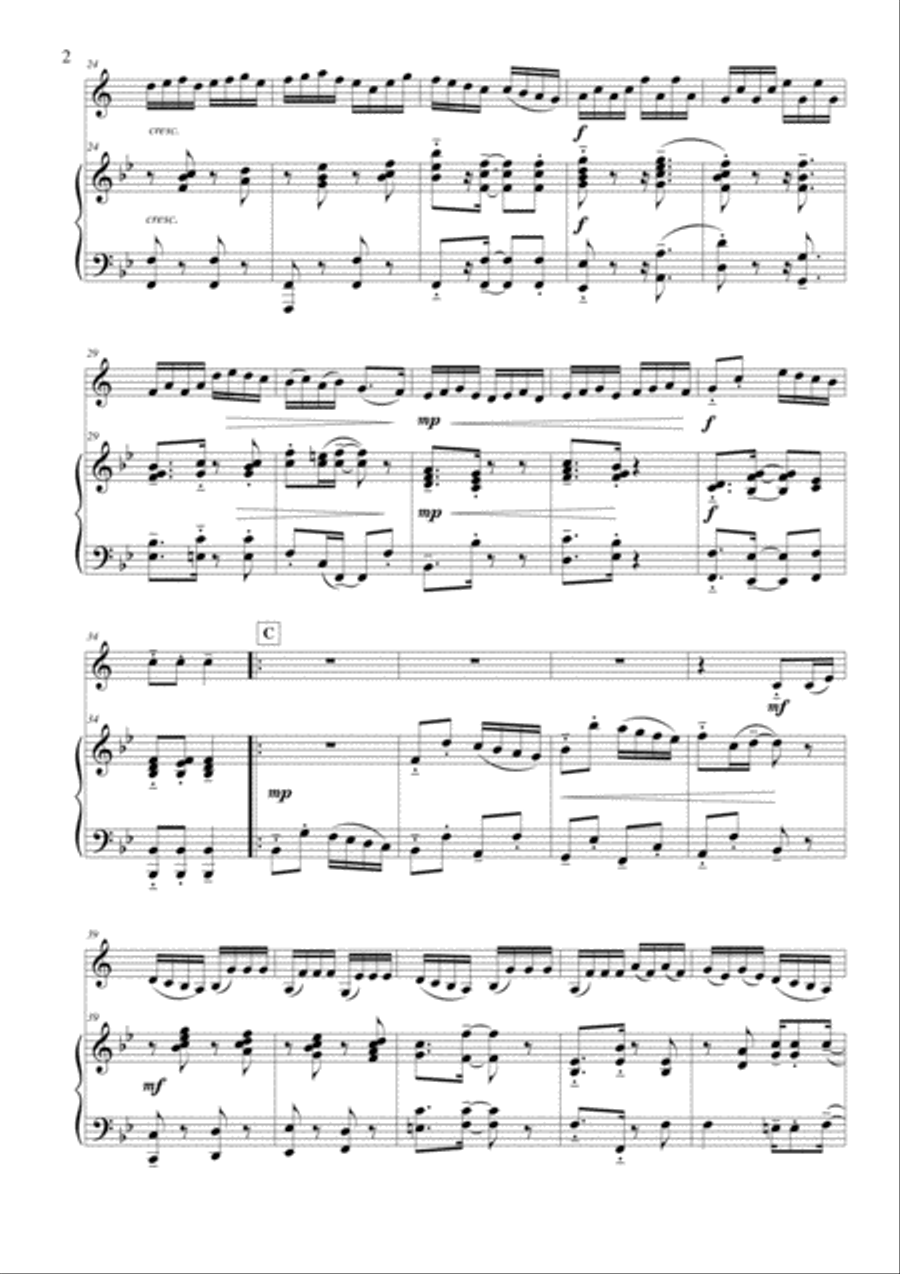 O Carolan's Concerto O Carolan's Concerto Clarinet Solo scores gallery preview page 3