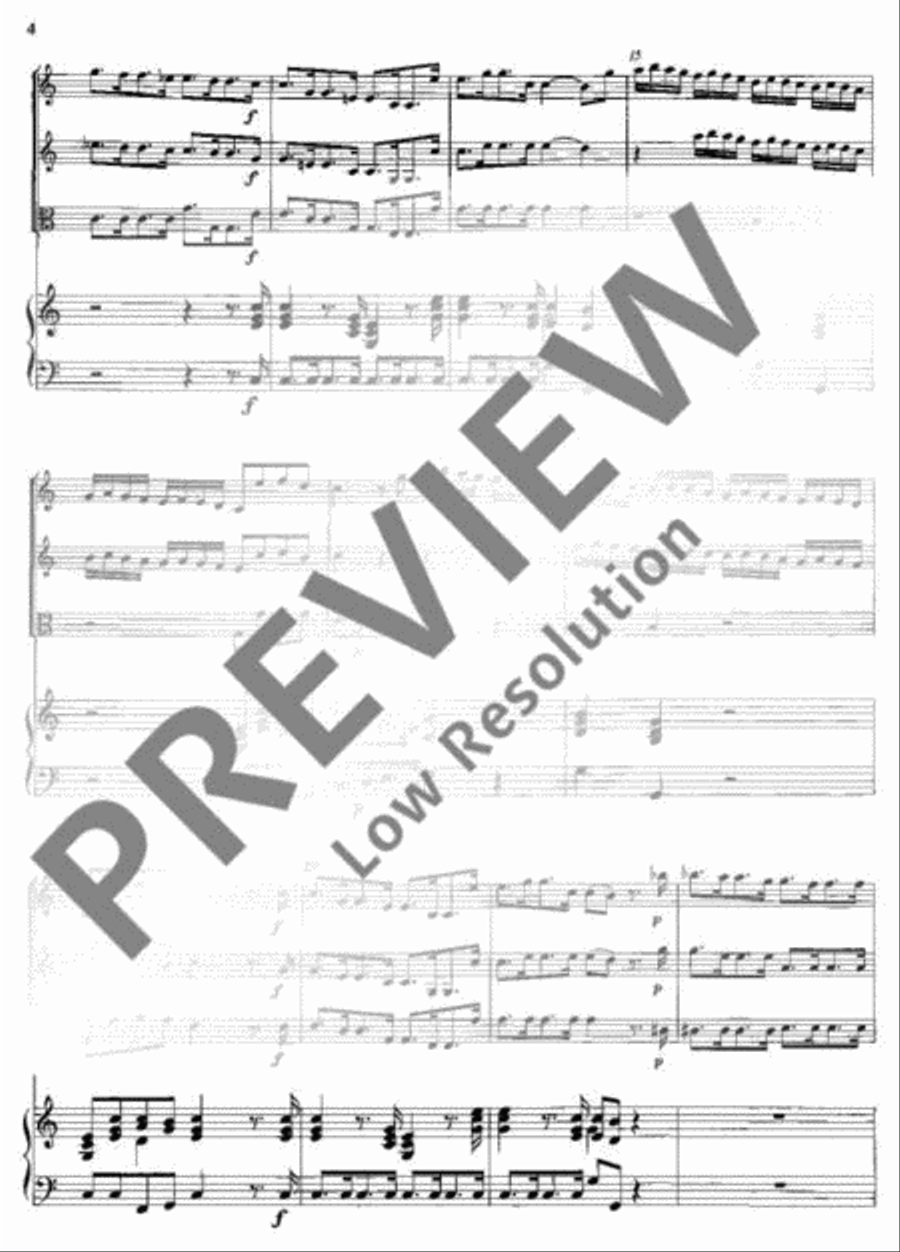 Concerto ripieno String Orchestra scores gallery preview page 5