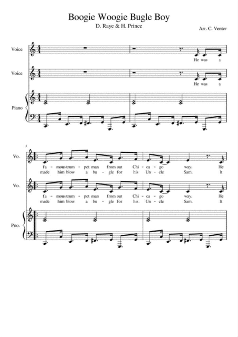 Boogie Woogie Bugle Boy