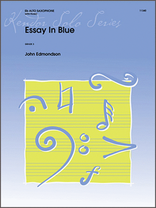 Book cover for Essay In Blue