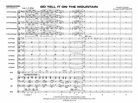 Go Tell It on the Mountain: Score