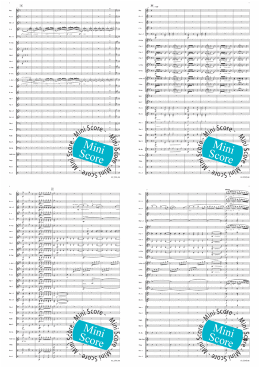 The Miller's Dance The Miller's Dance Concert Band scores gallery preview page 3