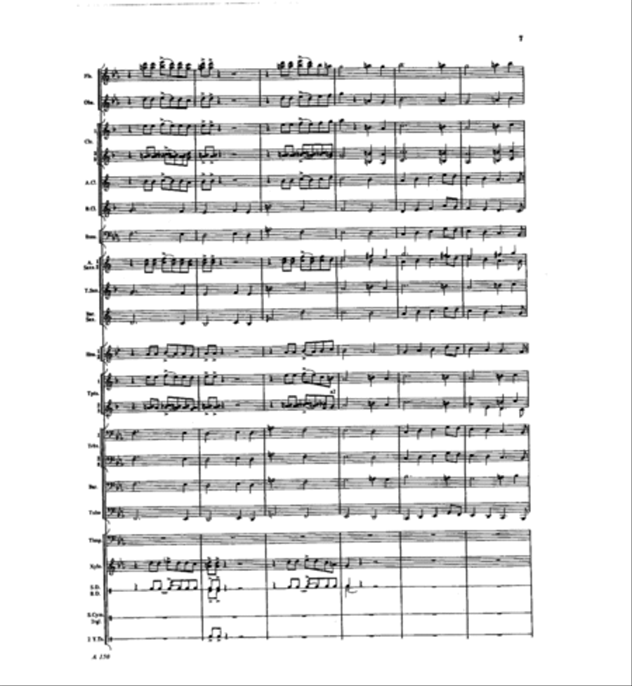 Ritual and Capriccio Concert Band scores gallery preview page 7