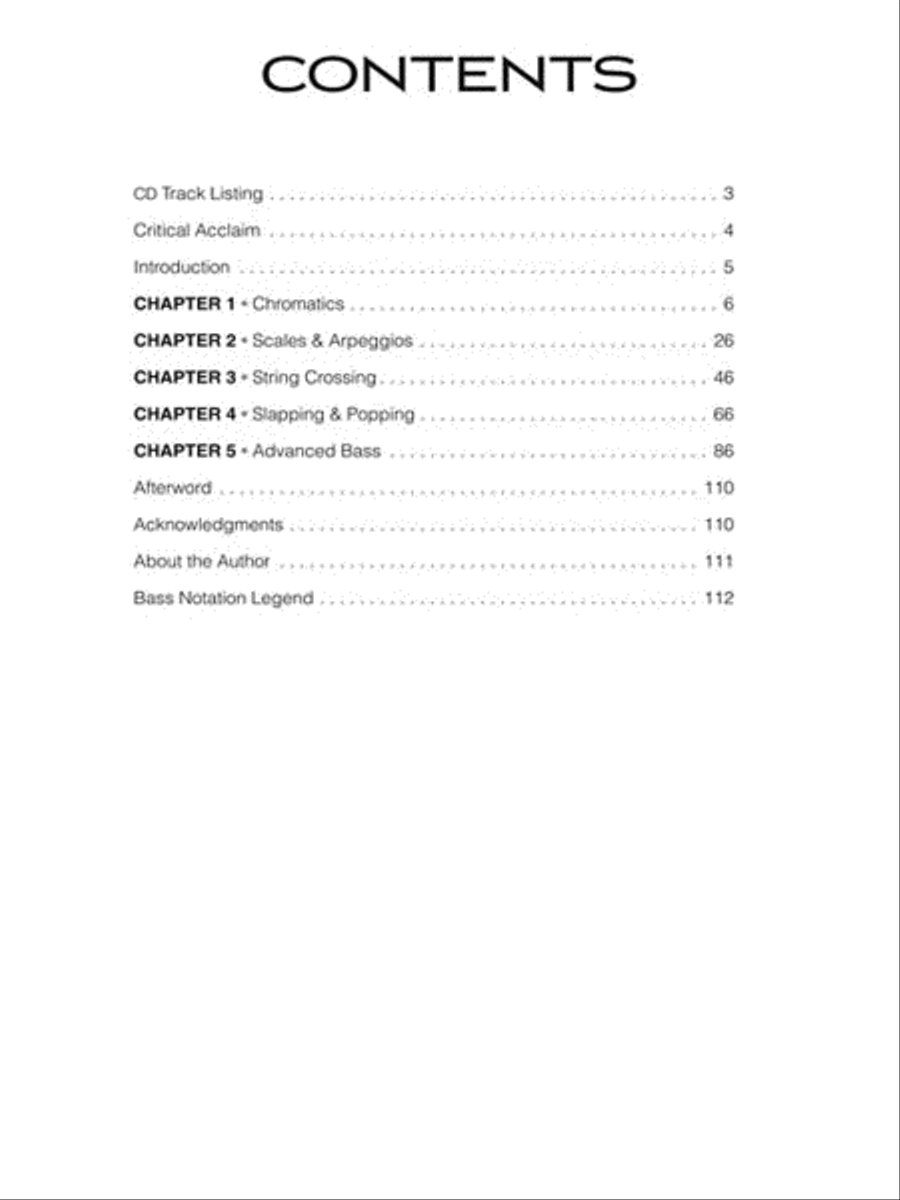 Bass Aerobics Bass Aerobics Bass Guitar Tablature scores gallery preview page 3