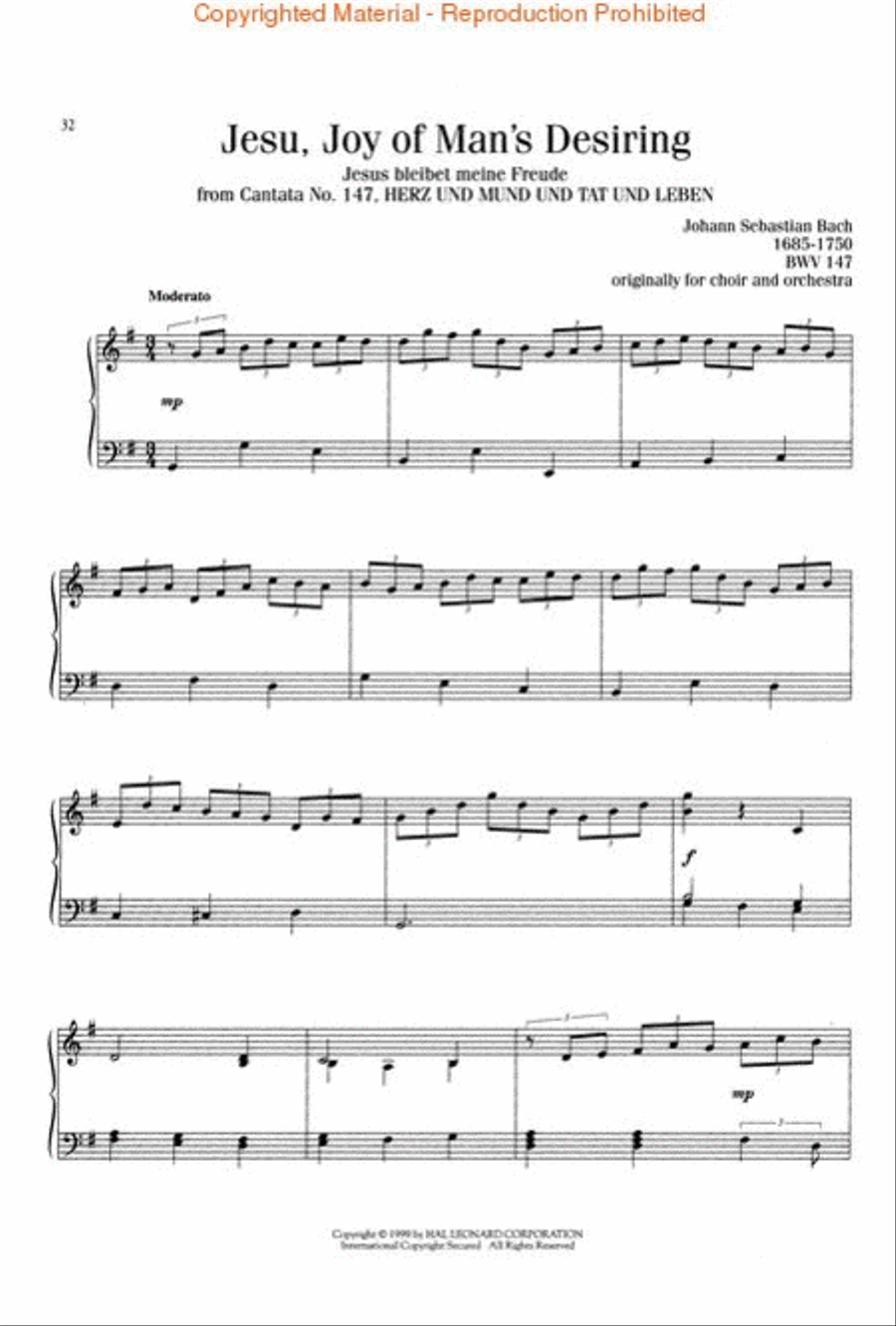 Favorite Classical Themes Piano Solo scores gallery preview page 4