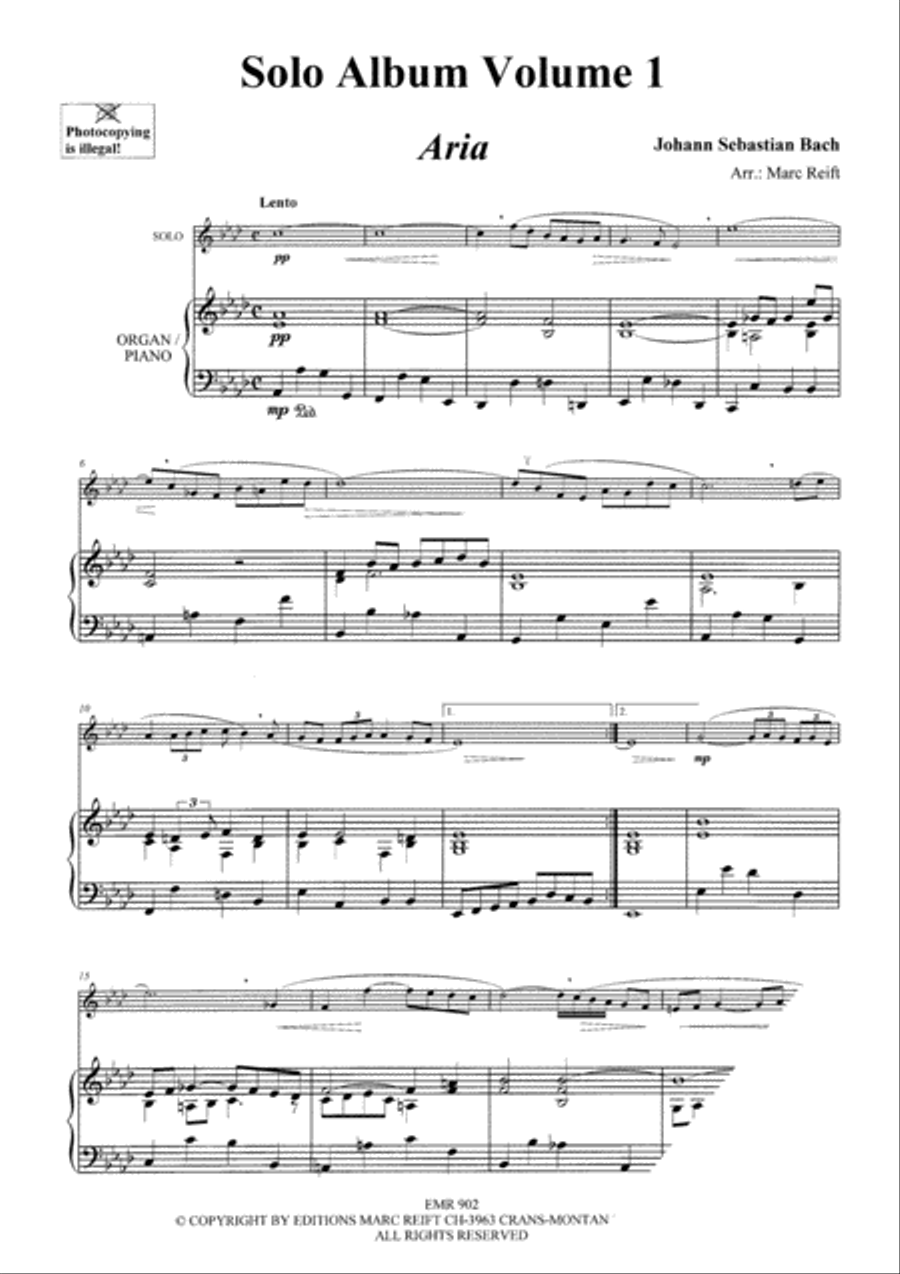 Solo Album Volume 01 Alto Saxophone scores gallery preview page 3