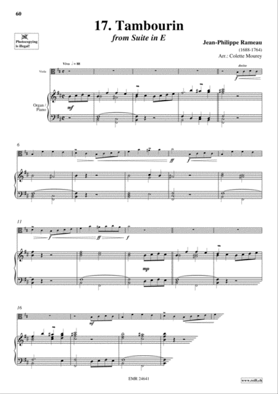 40 Greatest Baroque Hits Volume 2 Viola scores gallery preview page 19